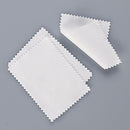 (20x) Silver Polishing Cloths Jewellery Cleaning Cloth Clean Polish Coin Ring 8 * 8cm