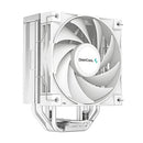 DeepCool AK400 White Performance CPU Cooler, 4 Heat Pipe Tower, High-Performance FDB Fan, 220W Heat Dissipation, Intel LGA1700/1200/1151 AMD AM4