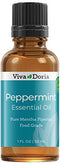 Viva Doria 100% Pure Northwest Peppermint Essential Oil, Undiluted, Food Grade, Made in USA (1 fl oz)