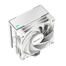 DeepCool AK400 White Performance CPU Cooler, 4 Heat Pipe Tower, High-Performance FDB Fan, 220W Heat Dissipation, Intel LGA1700/1200/1151 AMD AM4