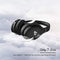 INFURTURE Active Noise Cancelling Headphones, H1 Wireless Over Ear Bluetooth Headphones, Deep Bass Headset, Low Latency, Memory Foam Ear Cups,40H Playtime, for Adults, Kids, TV, Travel, Home Office