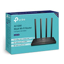 TP-Link AC1200 Dual Band Wireless Router - Full Gigabit Ethernet Ports, MU-MIMO, Beamforming, Long Range Coverage, OneMesh Supported (Archer A6) | AU Version |