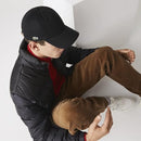 Lacoste Side Croc Cotton Cap Black