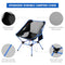 FBSPORT Camping Chair, Portable Folding Chair Lightweight Backpacking Chair Compact & Heavy Duty, Foldable Chair Outdoor with Carry Bag for Hiking Beach Picnic Travel Fishing (1 Pack Dark Blue Large)