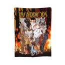 Warriors-Cats Blanket for Women Girls Goys Pet Kids Soft Warm Cozy Throw Blanket Sofa Bed Fleece Travel Blanket Gifts 50"x40"
