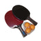 Zingther Professional Table Tennis Bat Set Including 2 Table Tennis Racquets, 3 Ping Pong Balls and a Storage Carry Case - Easy to Play with Great Response and Spin (Table Tennis Racket Set of 2)