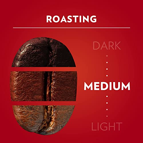 Lavazza, Qualità Rossa, Coffee Beans, with Aromatic Notes of Chocolate and Dried Fruit, Arabica and Robusta, Intensity 5/10, Medium Roasting, 1 Kg