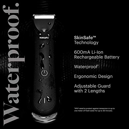 MANSCAPED™ Trim and Snip 3.0, Men's Grooming Kit, Includes The Lawn Mower™ 3.0 Ergonomically Designed Powerful Waterproof Trimmer and The Shears 2.0 Manicure Set. Male grooming and care kit.