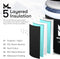 Muscle Locker Ice Bath Tub - Heavy Duty and Portable Ice Bath Outdoor for Cold Water Therapy and Recovery