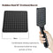 Decaura 10'' Rain Shower Head System Square 3-Mode Handheld Dual Shower Rail Set 250mm Large Overhead Shower Brass Bathroom