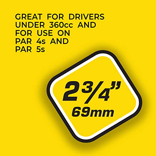 Pride Professional Tee System Mens Golf-tees, Unisex-Adult, Golf tees, PT2341275, White, 100 Count