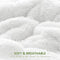 Pawque Luxury Faux Fur Throw Blanket Super Soft Oversized Throw Blankets, 90x90 inches, Decorative Blankets for Sofa Couch Bed Chair Photo Props, Breathable & Washable, Cream