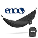 ENO DoubleNest Camping Hammock, Black/Black