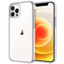 JETech Case for iPhone 12/12 Pro 6.1-Inch, Non-Yellowing Shockproof Phone Bumper Cover, Anti-Scratch Clear Back (Clear)