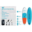 EGGORY SUP Inflatable Stand Up Paddleboard_incl Pump Paddle Leash Carry Bag