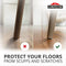 Non-Slip Furniture Grippers X-PROTECTOR 36 pcs - Premium 25 mm Furniture Pads - Best Self-Adhesive Rubber Feet for Furniture Feet - Ideal Non-Skid Furniture Floor Protectors to Keep Furniture in Place!