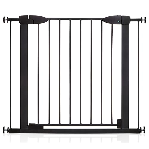 Dreambaby Boston Security Gate with 2x7cm Extensions Combo, Black