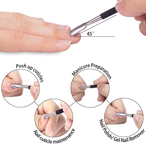 Manicure Remover Cutter Tools, Stainless Steel Professional Durable Tools for Fingernails and Toenails