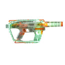 NERF Modulus Ghost Ops Evader Motorized Blaster - Light-Up See-Through Blaster and Barrel Extension, Includes 12 Official Nerf Elite Darts (Amazon Exclusive), Multicolored