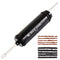 Tubeless MTB Road Bike Tire Repair Kit - Bicycle Mountain Tire Plug Kit - Flat Tire Tackle Repair Patch Kits - Aluminium Full CNC Finish with 5 Brown 1.5mm & 5 Black 3.5mm Strips Replaceable Needles