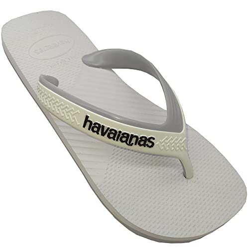 Havaianas Men's Casual 2.0 Flip-Flop, White Ice Grey, 4/6 US