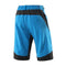 ARSUXEO Men's Loose Fit Cycling Shorts MTB Bike Shorts Water Ressistant 1903 Blue Size Large