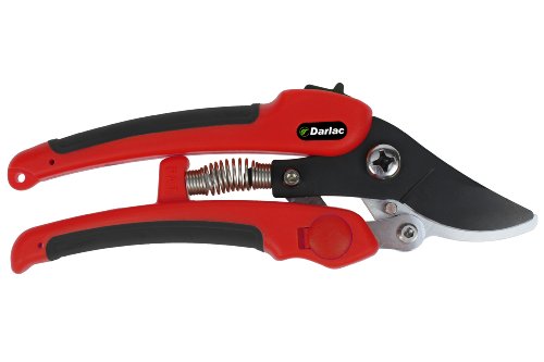 Darlac Compound Action Pruner - Easy Action Secateurs Ideal for Keen Gardener - Cut Capacity of 23mm - SK5 High Carbon Steel Blades - Ideal for Pruning Plants and Small Hedges