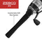 Zebco 33 Spincast Reel and Fishing Rod Combo, 6-Foot 2-Piece Fiberglass Rod with EVA Handle, Quickset Anti-Reverse Fishing Reel with Bite Alert, Silver/Black