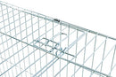 TRIXIE Enclosed Outdoor Run- 34 cu. ft., Galvanized Metal Cage, Portable Pen for Rabbits or Guinea Pigs