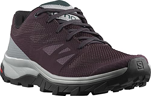 Salomon Women's Outline W, Wine Tasting, Quarry, Green Gables, 6.5 US