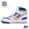 Avia 880 Men’s Basketball Shoes, High Top Retro Sneakers for Indoor or Outdoor, Street or Court, Sizes 7 to 15, White/Medium Blue, 11.5 Women/10 Men