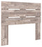 Signature Design by Ashley Neilsville Butcher Block Panel Headboard, Full, Light Brown