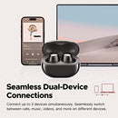 SoundPEATS Engine4 Wireless Earbuds, Hi-Res Audio Earbuds with LDAC, Dual Dynamic Drivers for Stereo Sound, Bluetooth 5.3 Earphones with Low Latency, Dual Device Connection, Total 43 Hrs, App Control