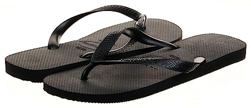 Havaianas Top Men's Slippers, Black,9/10 US Men - 11/12 US Women