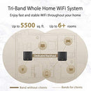 ASUS ZenWiFi XT8 Tri-Band AX6600 Mesh System (2-Pack Black), featuring unique whole-home technologies that give you superfast, reliable and secure WiFi connections, inside or outside your home!