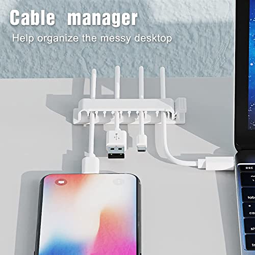 Cable Holder Clips, Three Pack Cable Clips Holders Organize Cable Wires for Your Desk, Office, and Home with Self-Adhesive 3M Cable Clips Holders