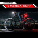 GearLight S400 Rechargeable Bike Light Set - Night Riding Accessories - White Elephant Stocking Stuffer for Men