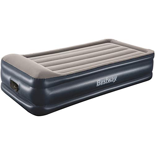 Bestway Air Bed Twin Inflatable Mattress Sleeping Mats Home Camping Built-in Pump & Pillow