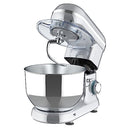 1100W 6-Speed Classic Stand Mixer w/ 5.5L Stainless Steel Bowl Silver, Electric Stand Mixer Kitchen Machine