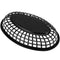 SINJEUN 60 Pack 9 x 5.7 x 1.6 Inch Black Fast Food Baskets, Plastic Oval Fast Food Basket, Fast Food Serving Baskets for Fries, Hot Dog, Burgers, Sandwiches, Bread, Kitchen and Restaurant Supplies