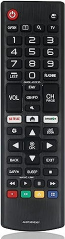 Universal Remote Control for LG Remote Control - Direct for All LG TV Remote Control LED LCD UHD OLED HDTV Smart TV Plasma Magic Webos TVs 3D 4K, with Hot Keys for - Netflix and Prime Video