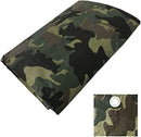 2 x 3 m us Army Tarpaulin Woodland Camouflage Fabric Tarpaulin Construction Tarpaulin Garden Tarpaulin with Eyelets Waterproof