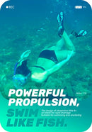 CAPAS Snorkel Mask Fins Set, Travel Size Snorkeling Gear for Adults with Short Adjustable Swim Fins, High Resistant Scuba Diving Mask and Dry Top Snorkel, Come with a Carrying Bag