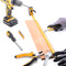 MasterSpec 47Pcs 12V Cordless Drill Driver Set Household Hand Tool Kit w/ 2 Batteries