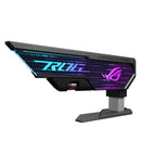 ASUS ROG Herculx Graphics Card Anti-Sag Holder Bracket (Solid Zinc Alloy Construction, Easy Toolless Installation, Included Spirit Level, Adjustable Height, Wide Compatibility, Aura Sync RGB)