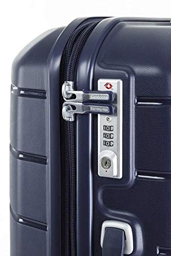 Samsonite Oc2lite Suitcase, Navy Blue, 55cm
