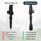 TREKOLOGY Trekking Pole Tips - 6pc/set Walking Stick Tips Hiking Pole Tips Rubber Tips for Canes - Walking Sticks Replacement Tip Protectors - 11mm Hole Diameter - Fit Most Standard Hiking Poles
