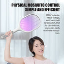 Life'bea Electric Fly Swatter Racket, Mosiller 2 in 1 Smart Bug Zapper with USB Rechargeable Base, 2000 mah,Powerful Mosquitoes Trap Lamp & Fly Killer for Home, Bedroom, Patio