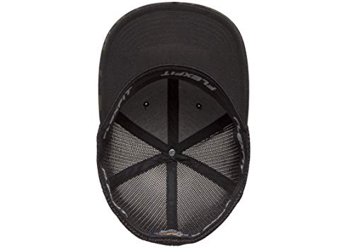 Flexfit Unisex-Adult Trucker Mesh Fitted Cap Cap - - One Size