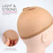 FANDAMEI 4 pieces Light Brown Stocking Wig Caps Stretchy Nylon Wig Caps for Women